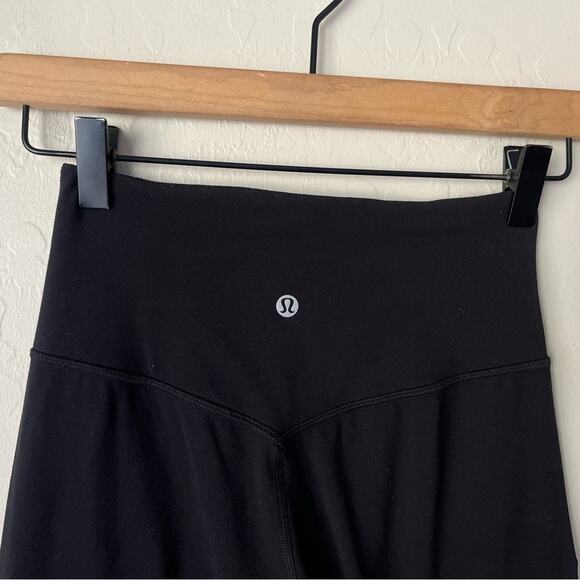 Lululemon Align Super-High-Rise Wide-Leg Crop jogger black 2 - Picture 8 of 9